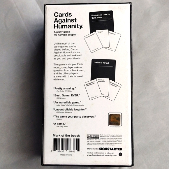 Cards against humanity card game - Picture 5 of 6